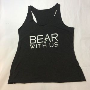 Women’s 2nd amendment “Bear with us” ar15 tank top